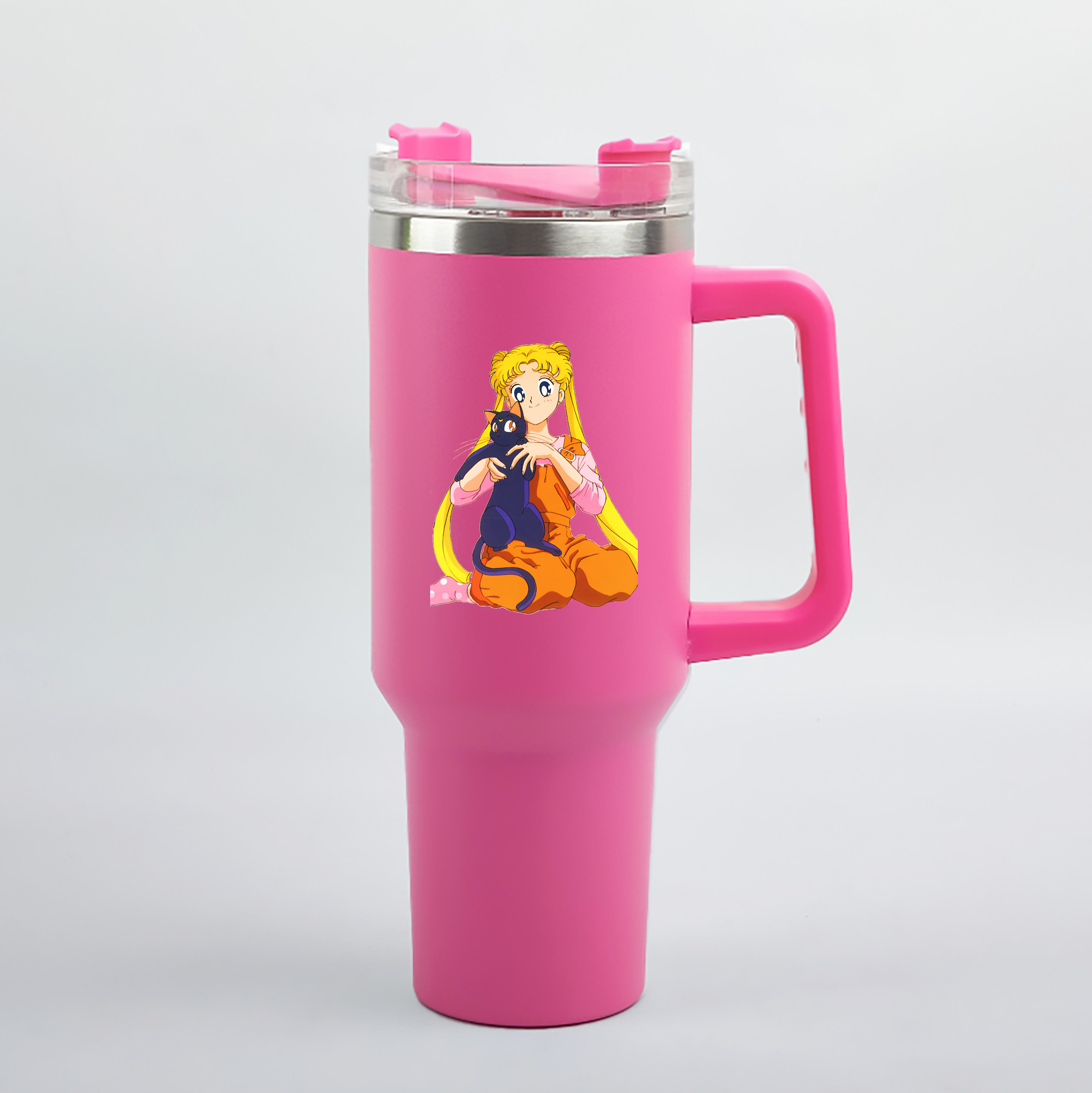 （画像用） 美少女戦士セーラームーン 愛野 美奈子 あいの みなこ Sailor Moon Aino Minako 1200mL車用タンブラー（カラープリント）